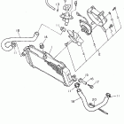 FRZ 600R Радиатор и Патрубки