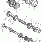 XV750F Virago 750 Трансмиссия