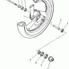 FZR600R Переднее колесо