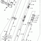 XV750F Virago 750 Передняя вилка