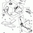 XT 225 Топливный бак