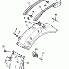 XV750F Virago 750 Крыло
