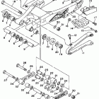 YZ 250 Бугель (задний рычаг)
