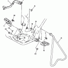 YZ 80 Подножки