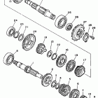 XT 350 Трансмиссия