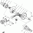 PW 80 Коленчатый вал и Поршень
