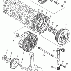 XT 600 Сцепление