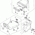 FZR600RFC Сидение