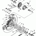 RT 100 Заднее колесо