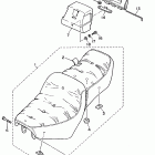XV750F Virago 750 Сидение