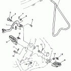 YZ 250 Подножки