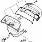 XJ 600S Фонарь задний
