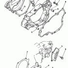 YZ 250 Крышка картера двигателя