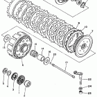 YZ 250 Сцепление