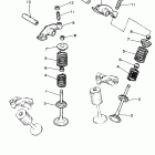 XV750F Virago 750 Клапана