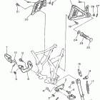 XT 600 Подножки