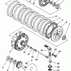XT 350 Сцепление