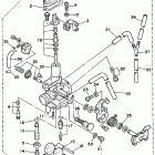 TW 200E Carburetor (california only)