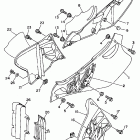 YZ 125 Боковая панель