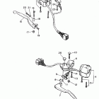FZR600R Рулевые переключатели