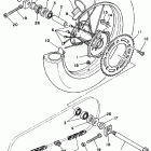 YZ 250 Заднее колесо