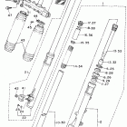 XT 600 Передняя вилка