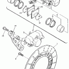 FZR600RFC Задний суппорт тормозной