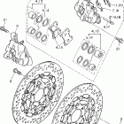 FZR600RFC Передний тормозной суппорт