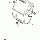 TW 200E Обтекатель 1