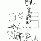 XJ 600S Коленчатый вал и Поршень