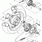 GTS 1000 Заднее колесо