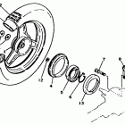PW 50 Заднее колесо