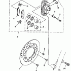 YZ 80 Передний тормозной суппорт