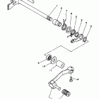 XT 350 Вал переключения