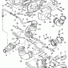 XV750F Virago 750 Впускная система