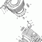 XV1100F/XV1100FC Цилиндр