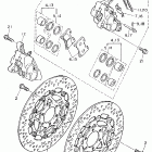 FRZ 600R Передний тормозной суппорт