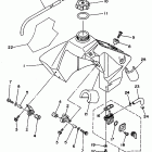 YZ 80 Топливный бак
