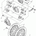 FZR1000 Передний тормозной суппорт