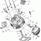 XT 225 Головка цилиндра