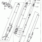FZR1000 Передняя вилка