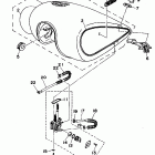 XV750F Virago 750 Топливный бак