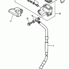 YZ 80 Главный тормозной цилиндр,передний
