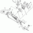 FZR600R Радиатор и Патрубки