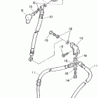 FZR600R Главный тормозной цилиндр,передний