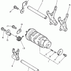 FZR600R Вилки переключения