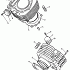 XV750F Virago 750 Цилиндр