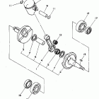 YZ 80 Коленчатый вал и Поршень