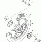 XV 1100 Переднее колесо