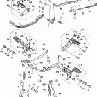XV750F/XV750FC Подножки